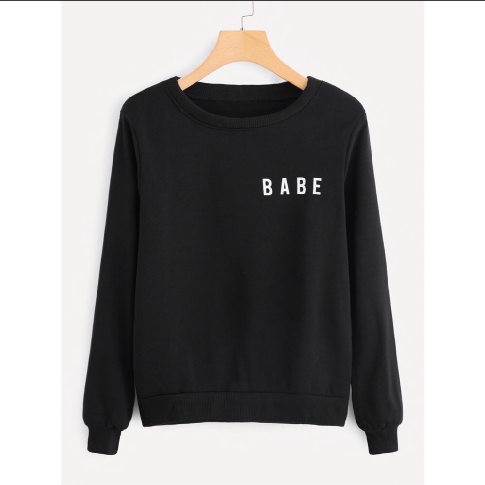 ⭐️TWO LEFT⭐️ Babe Sweatshirt